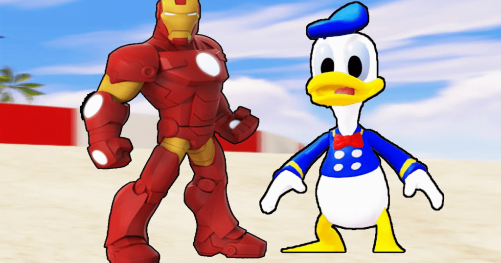Donald Duck & Iron Man