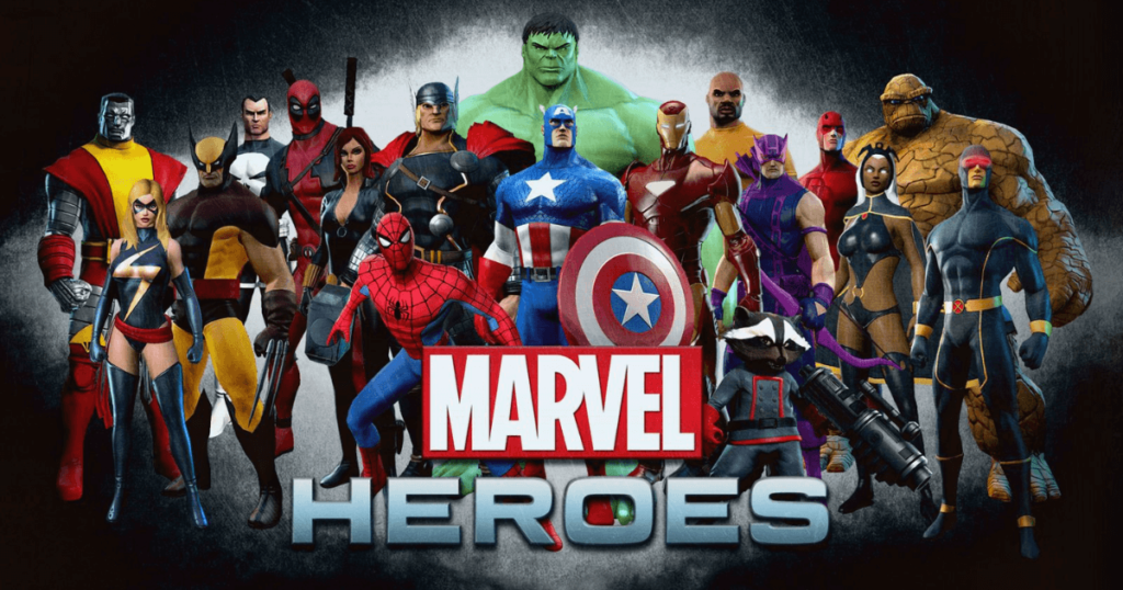 Marvel Heroes characters