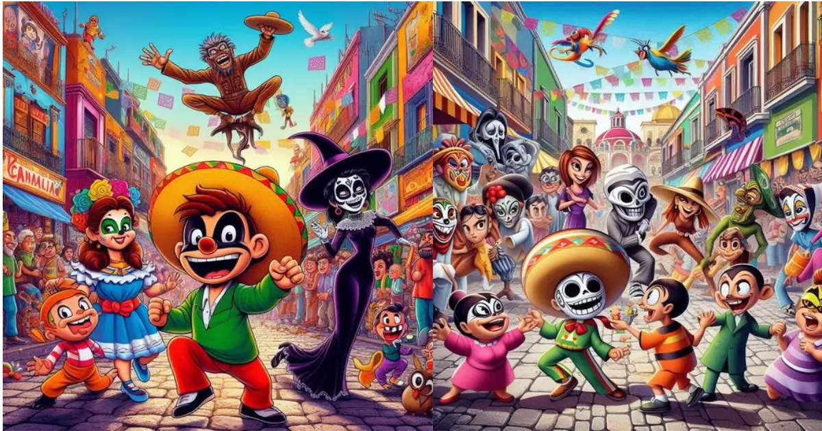 Mexican Cartoon Characters